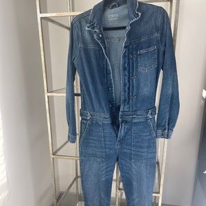 Zara Denim Jumpsuit